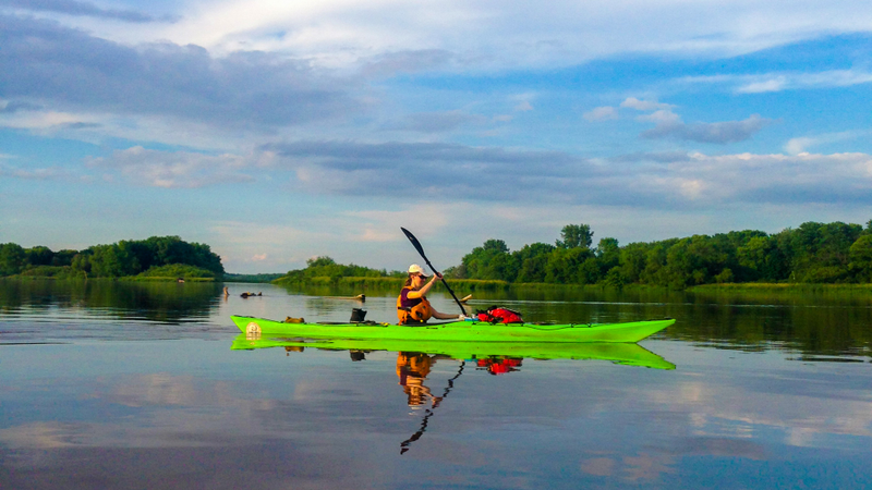 Illustration for article titled Paddling The Mississippi During Flood Season